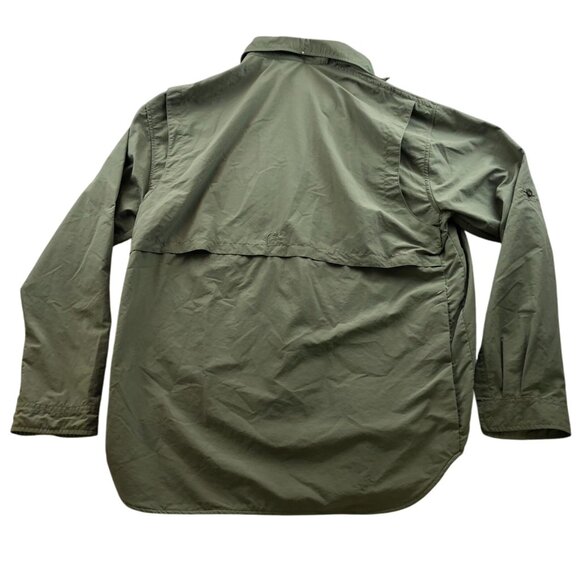 Ducks Unlimited Men's Shirt Size XXL Long Sleeve Fishing Hunting Button Up Green - Picture 2 of 8